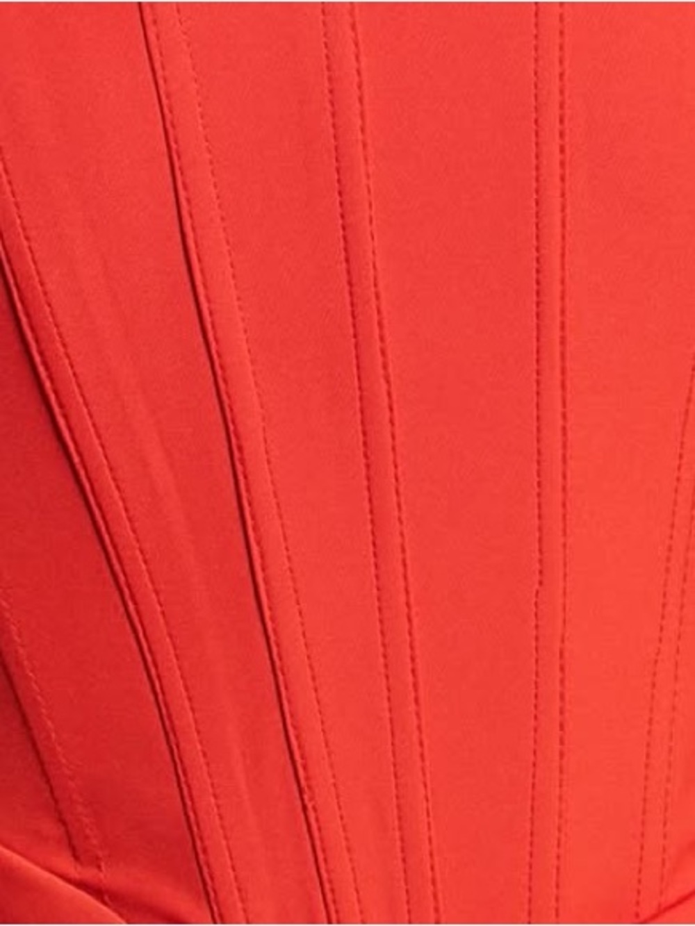 Showpo Red Strapless Midi Dress Sz4 - Picture 2 of 11
